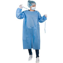 PP+PE Waterproof Nonwoven 56g Disposable Medical Gown Safety Protective Clothes Suits for High Quality